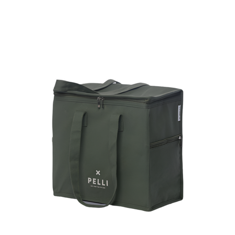 Pelli Bags Large Chill Homie Canvas Cooler Bag | Dark Jade