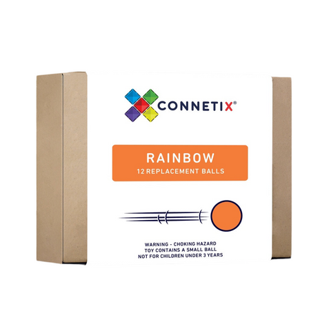 Connetix Rainbow | 12 Piece Replacement Ball Pack