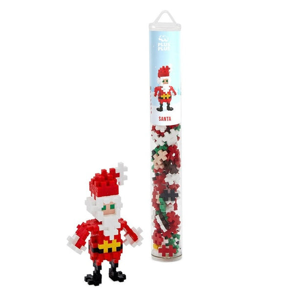 Plus-Plus Santa Tube | 100 Pieces