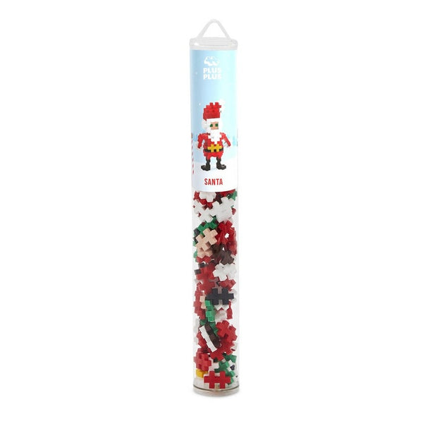 Plus-Plus Santa Tube | 100 Pieces