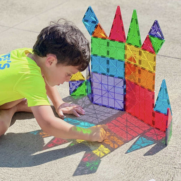 MAGNA-TILES® Magnetic Tiles | 32 Piece Classic Set