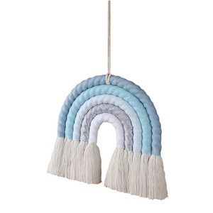 Handmade Rainbow Tassel Wall Hanging