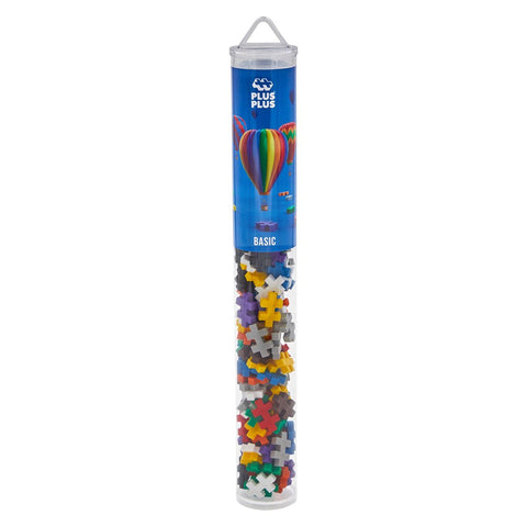 Plus-Plus Basic Mix Tube | 100 Pieces - DUE IN STOCK APPROX MID NOV