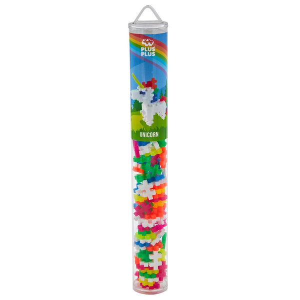 Plus-Plus Unicorn Tube | 100 Pieces